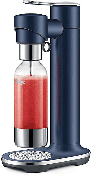 دستگاه گازدار کننده آب سیج انگلستان مدل Sage InFizz Fusion Wassersprudler Zwetschgenblau - طراحی مدرن و کاربری آسان